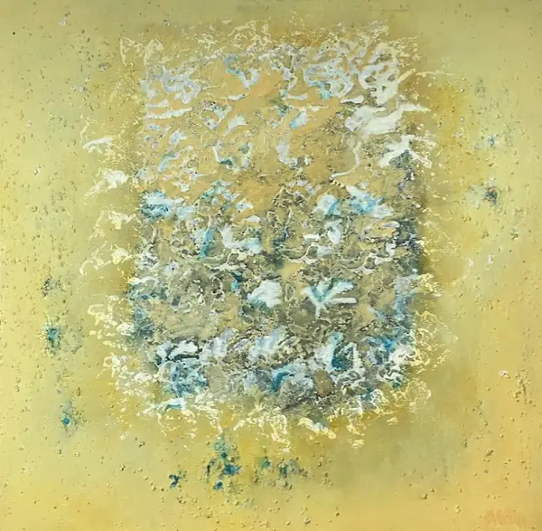Abstract painting by Alain Trocher, N° 29
